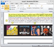 Wondershare PDF Editor screenshot